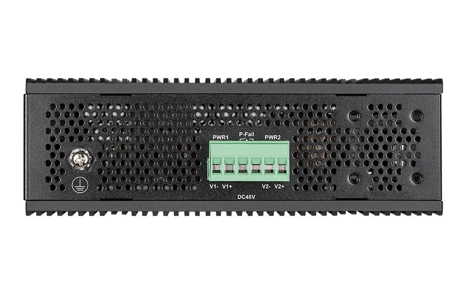 D-Link DIS-200G-12PS – Managed Switch – 10×GbE, 2×SFP, L2, PoE+ 240 W, 19" Rack