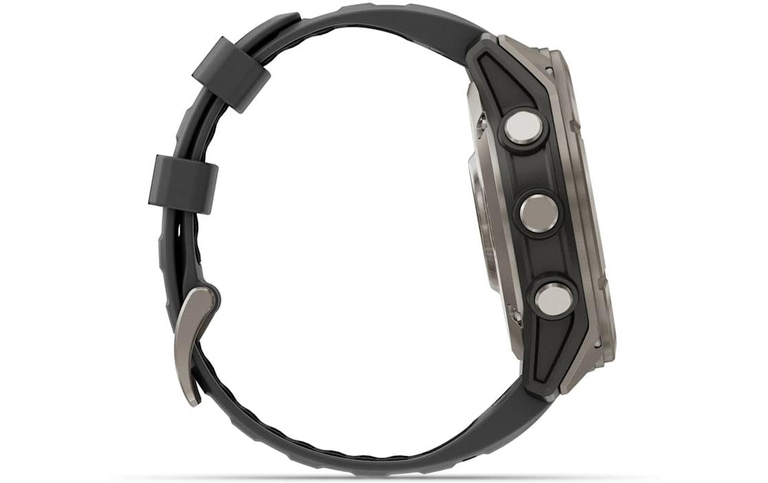 Garmin fenix 8 Pro LTE – GPS-Smartwatch – 51 mm, 1,4" AMOLED, LTE, Saphirglas, 100 m, Graphit/Schwarz