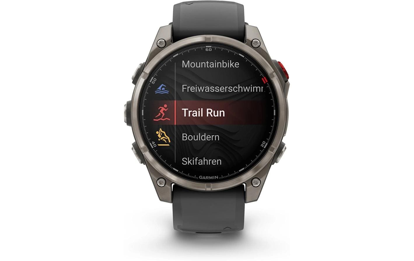 Garmin fenix 8 Pro LTE – GPS-Smartwatch – 47 mm, 1,4", LTE, AMOLED, Saphirglas, 100 m, Graphit, Sportarmband