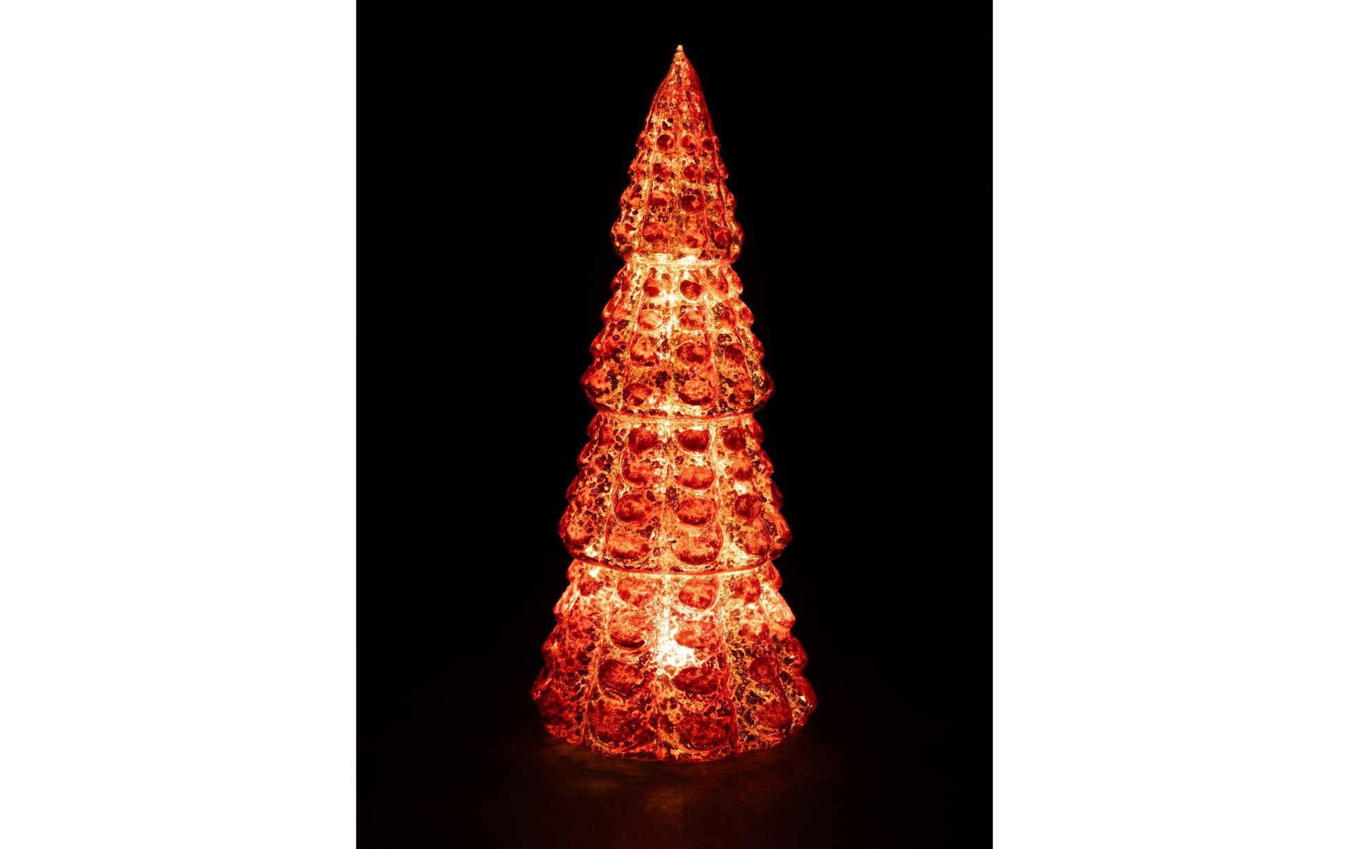 Cocon Dekolicht – Ø 9 × 18 cm, batteriebetrieben, 2× CR2032, rot