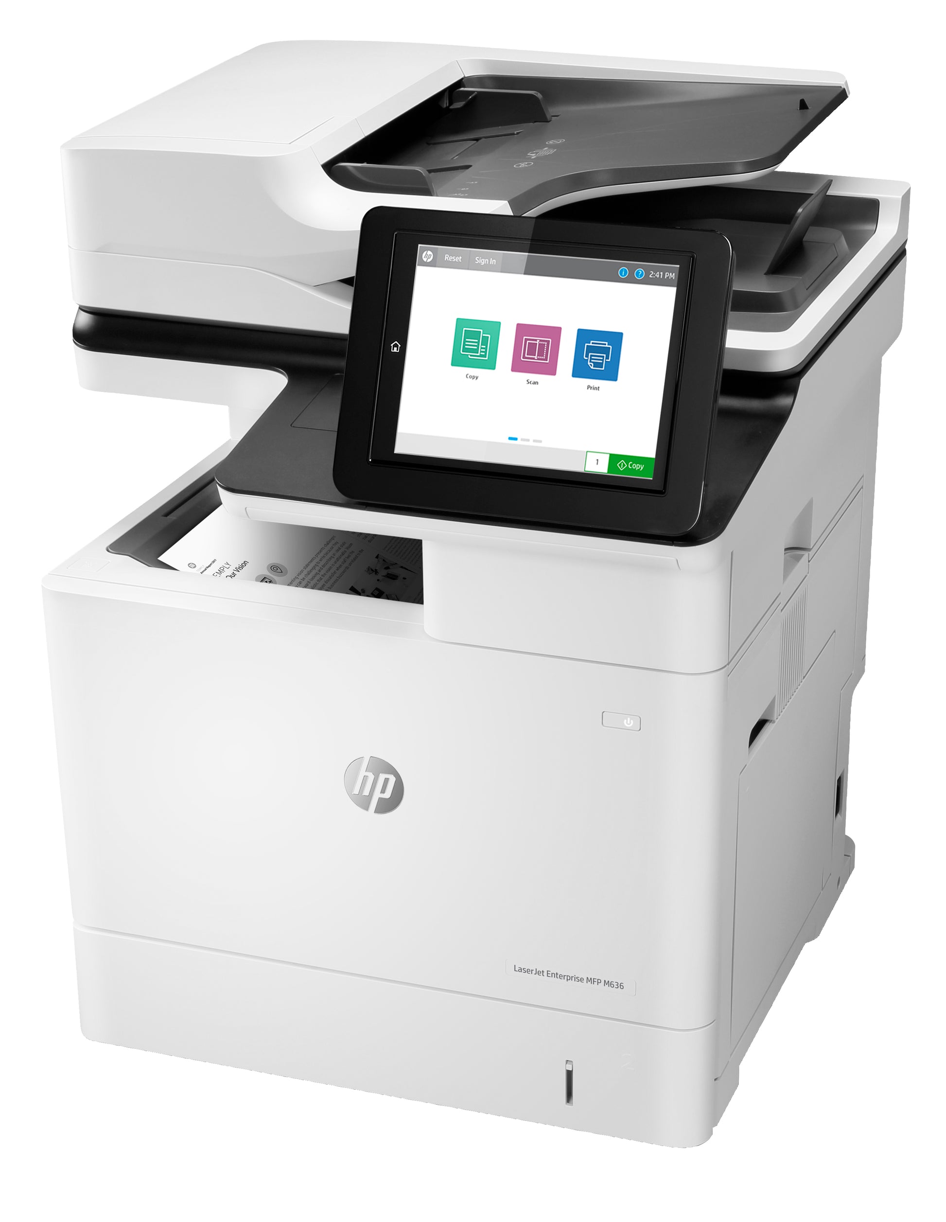 HP LaserJet Enterprise M636FH – S/W Laser-MFP A4 – 71 ppm S/W