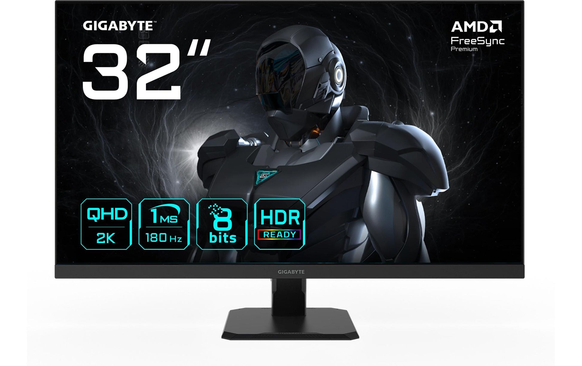 GIGABYTE GS32QA – 31,5", 2560 × 1440 (WQHD), IPS, 180 Hz