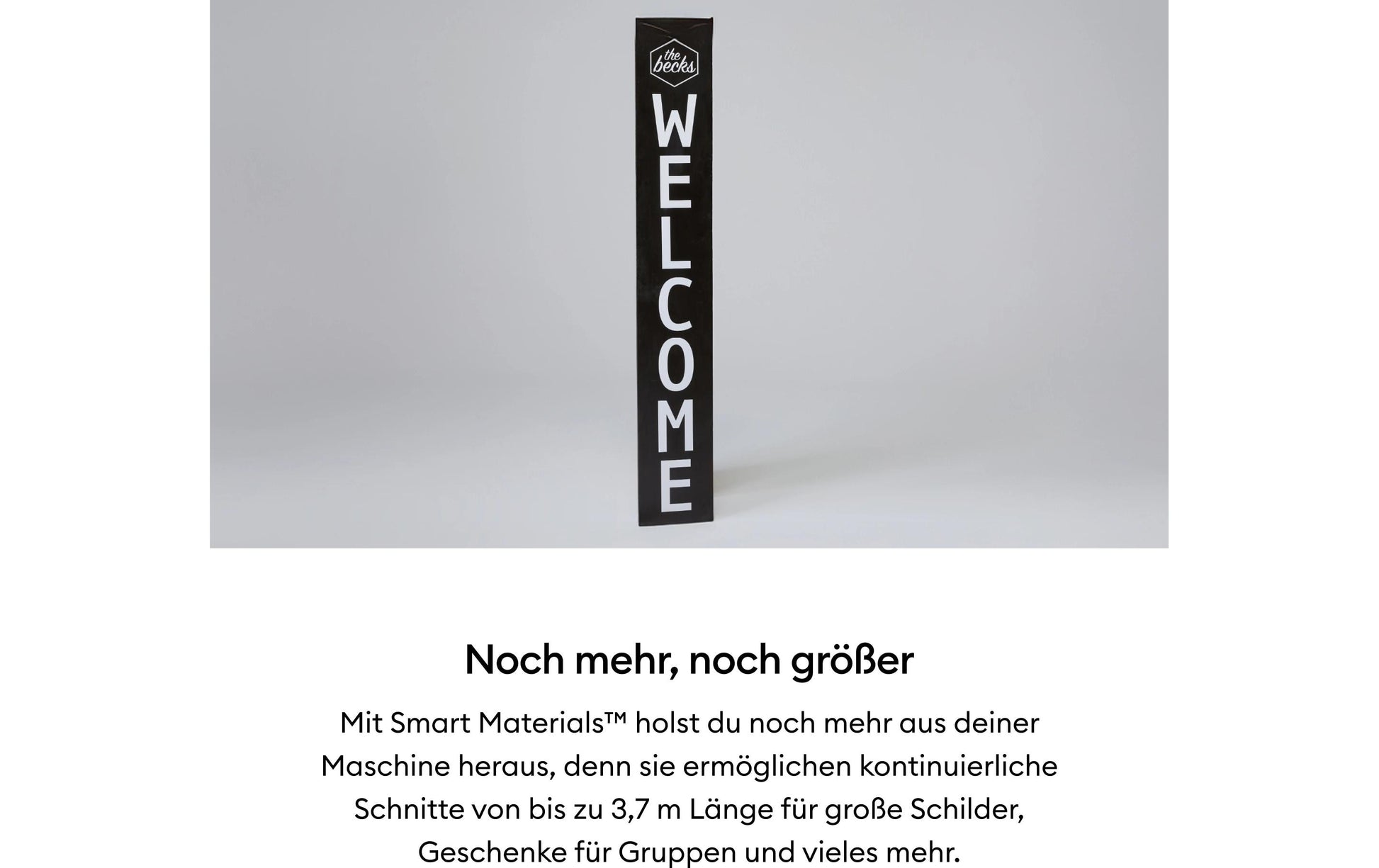 Cricut Vinylfolie Joy permanent beschreibbar Silber – 13,9 × 121,9 cm – 1 Rolle