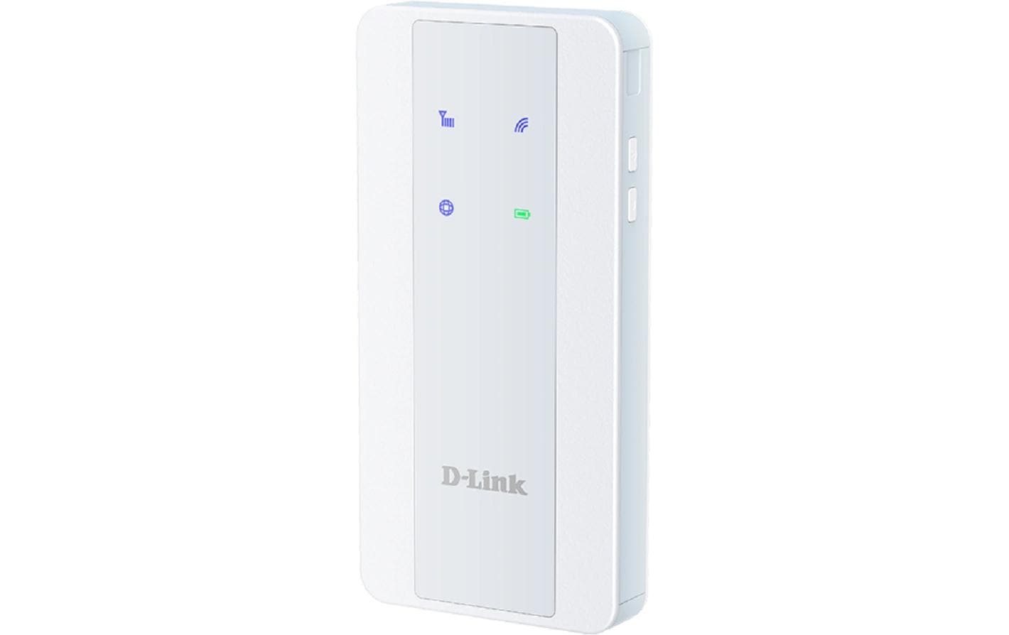D-Link F518 – Mobiler 5G-Hotspot, Wi-Fi 6, AX1800, 8000 mAh, USB-C, Weiss