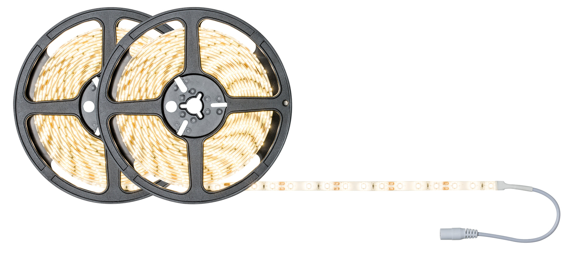 Paulmann LED-Strip – 2er Pack, 10 m, 3000 lm, 22 W, 3000 K, weiss, mit Netzteil