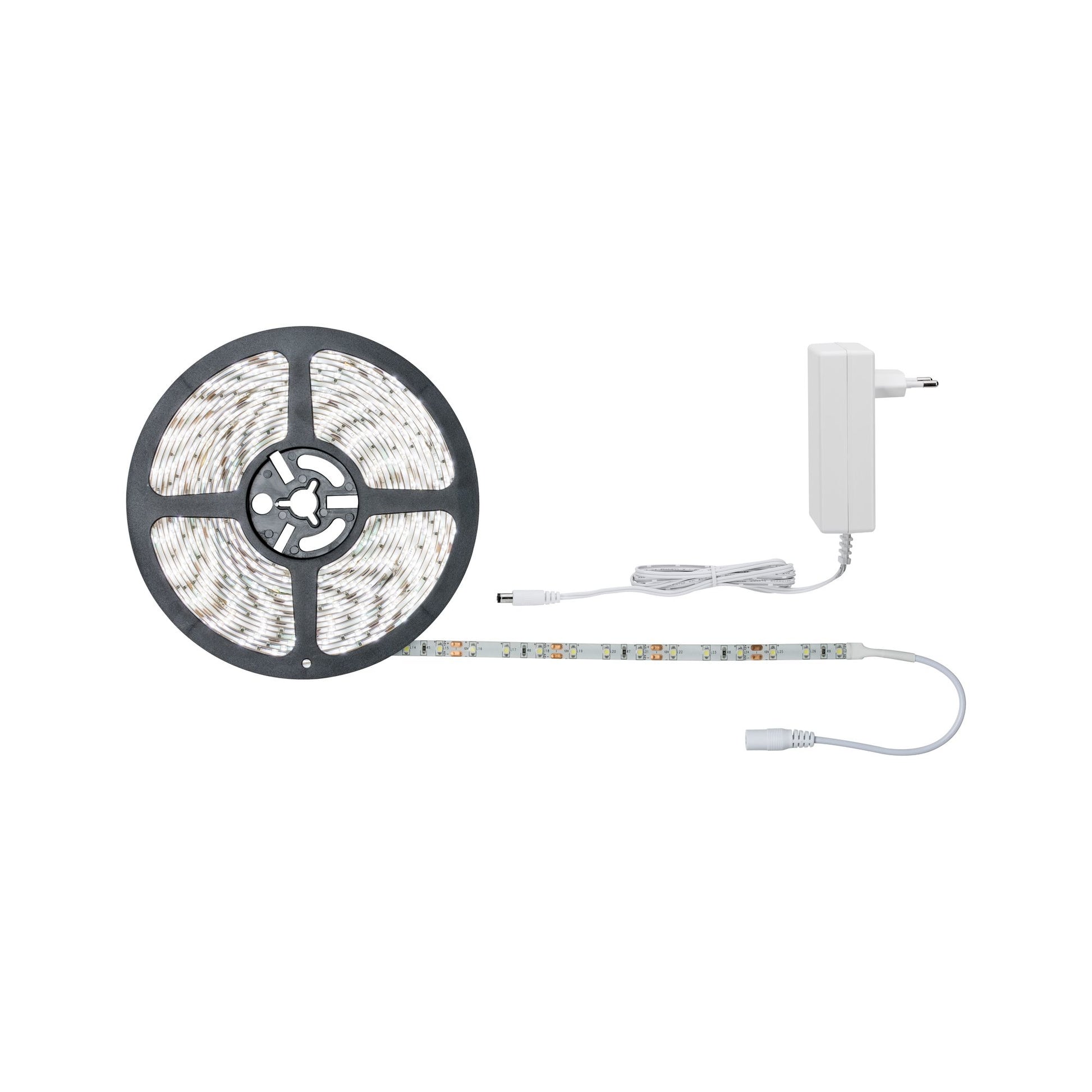Paulmann LED-Strip – 2er Pack, 7,5 m, 2325 lm, 20 W, 6500 K, nicht dimmbar, weiss, inkl. Netzteil