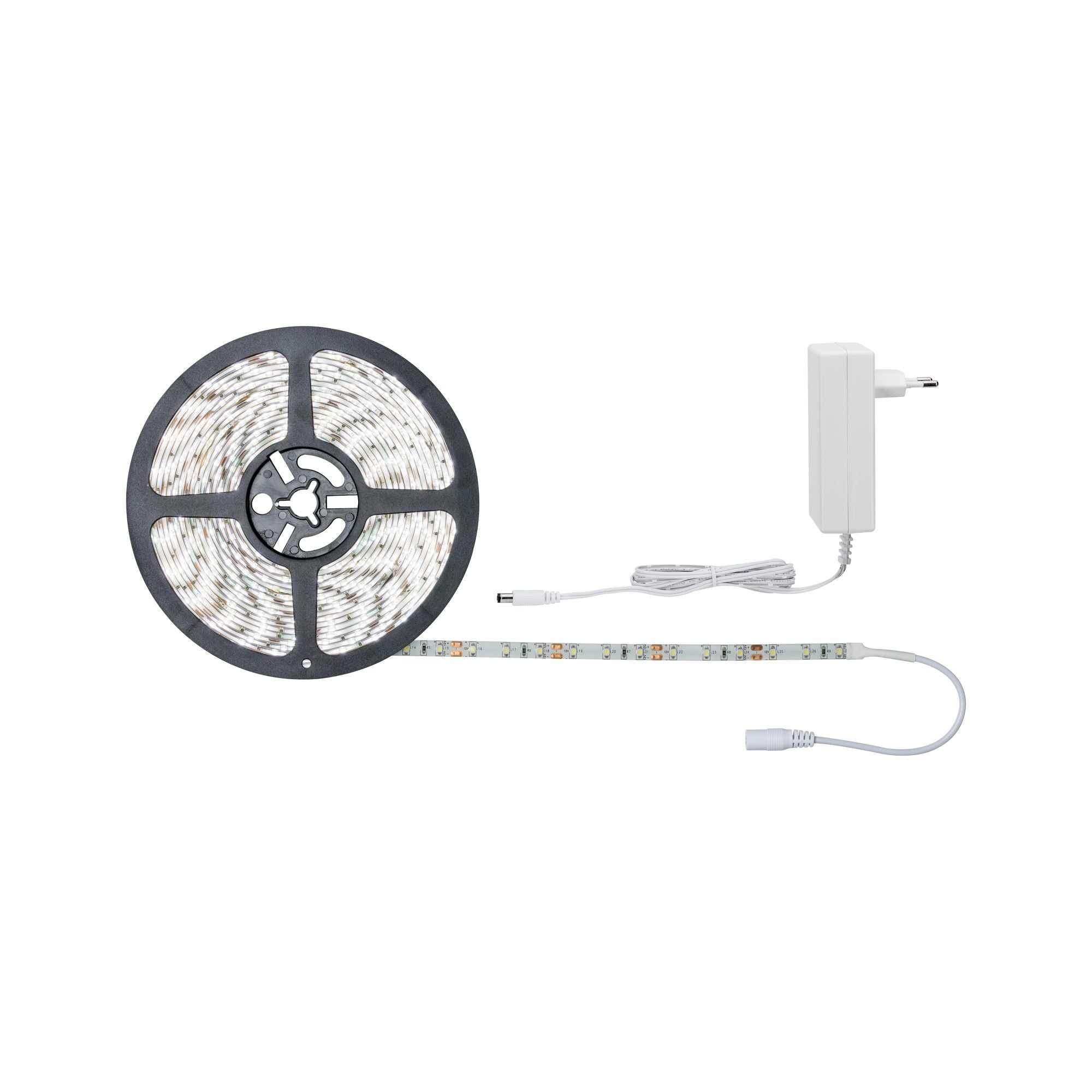 Paulmann LED-Strip – 2er Pack, 7,5 m, 2325 lm, 20 W, 6500 K, nicht dimmbar, weiss, inkl. Netzteil