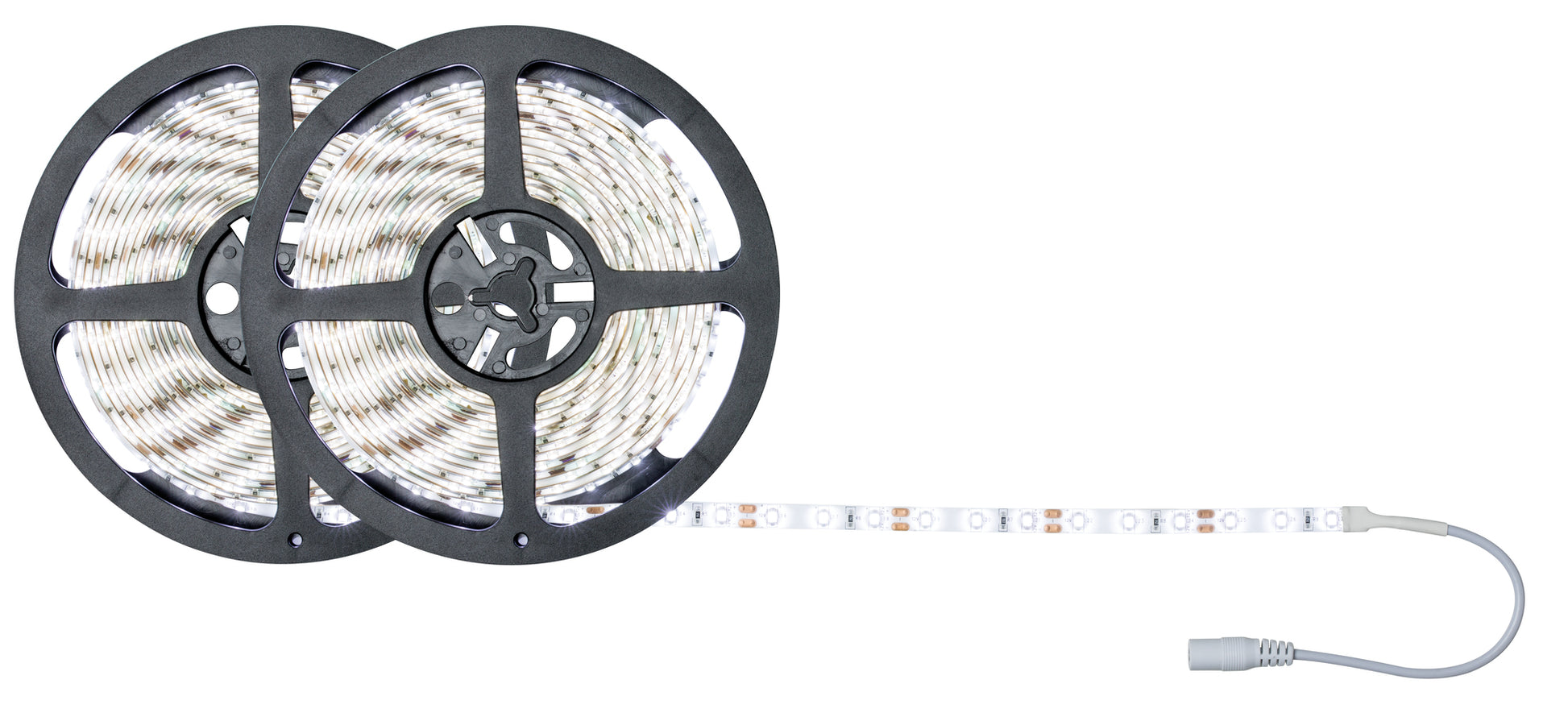 Paulmann LED-Strip – 2er Pack, 10 m, 3100 lm, 22 W, 6500 K, inkl. Netzteil, weiss