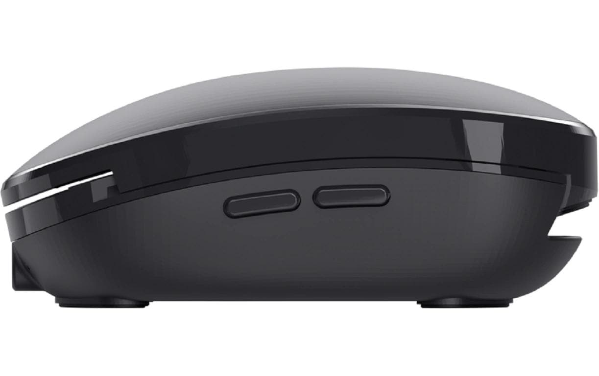 Trust Zylo Mobile Maus – kabellos, USB-C, beidhändig, schwarz