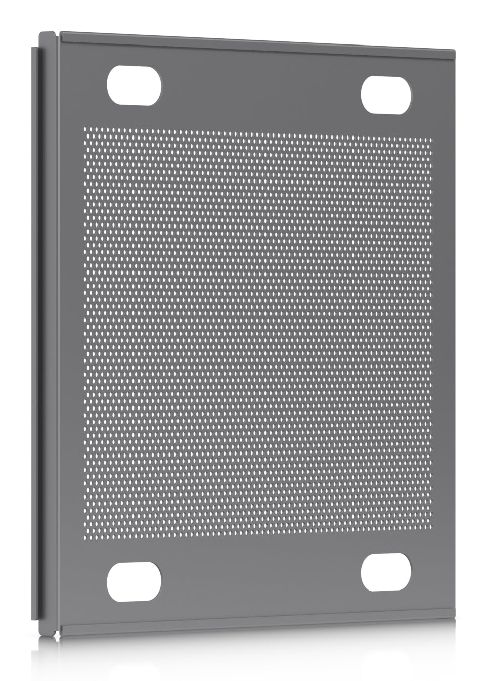 Ubiquiti UACC-RACK-SHELF-TL Regalboden – perforiert, grau, B 460 × H 27,4 × T 453,8 mm, für toolless Mini-Rack