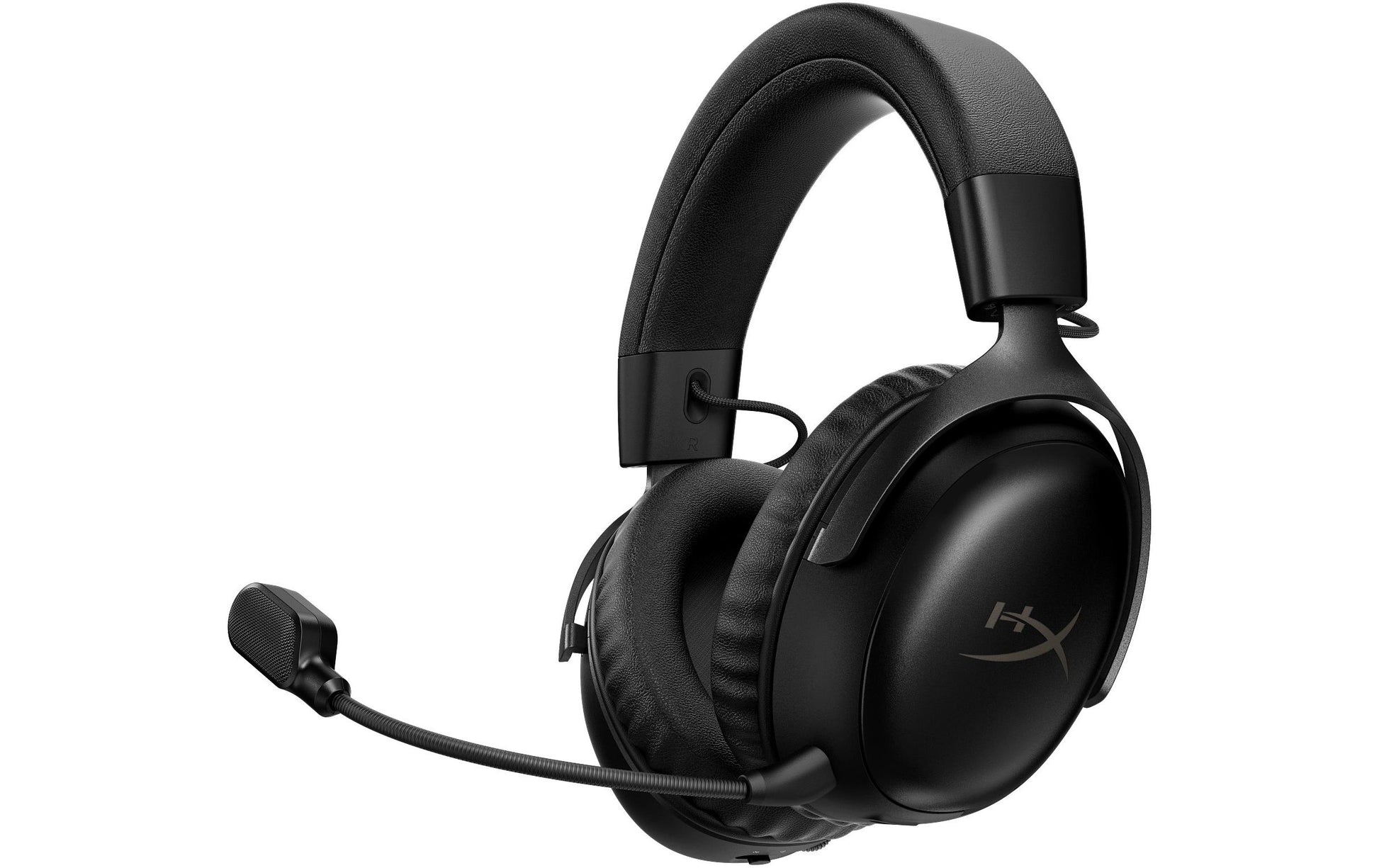 HyperX Cloud III S – Over-Ear Headset – USB-A, Surround-Sound, abnehmbares Mikrofon – schwarz – für Mac