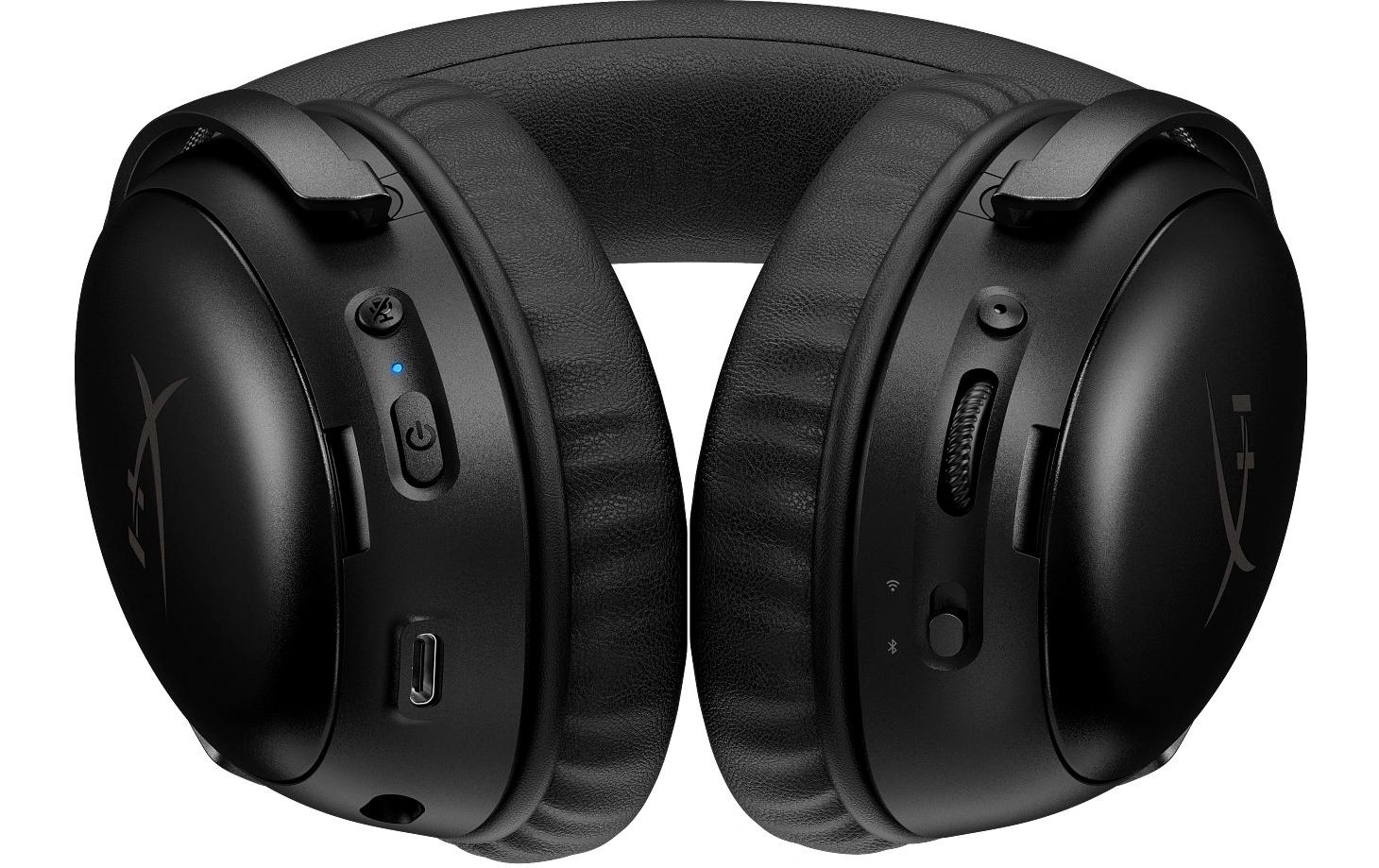 HyperX Cloud III S – Over-Ear Headset – USB-A, Surround-Sound, abnehmbares Mikrofon – schwarz – für Mac