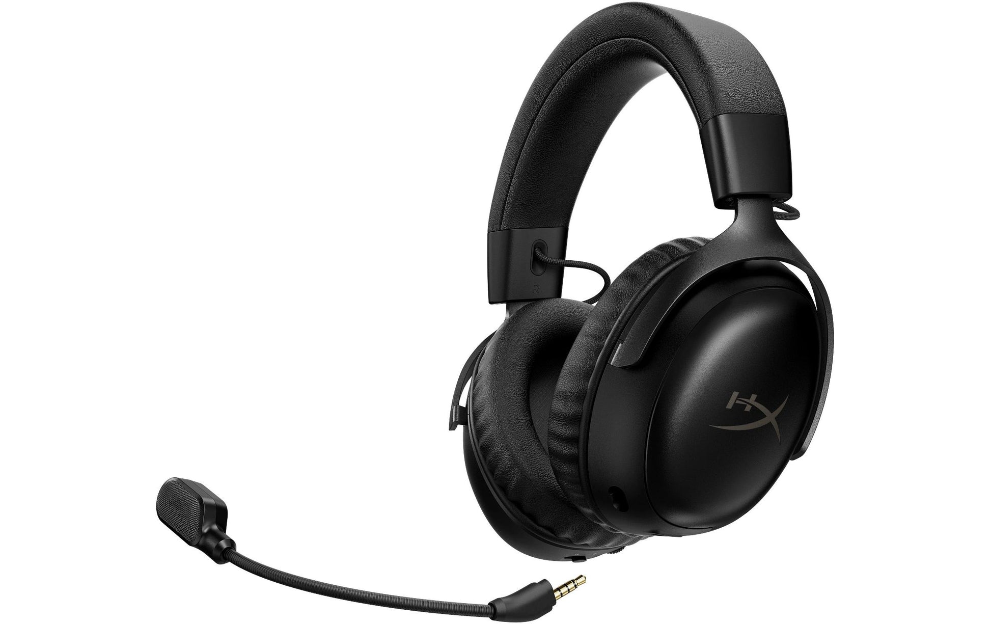 HyperX Cloud III S – Over-Ear Headset – USB-A, Surround-Sound, abnehmbares Mikrofon – schwarz – für Mac