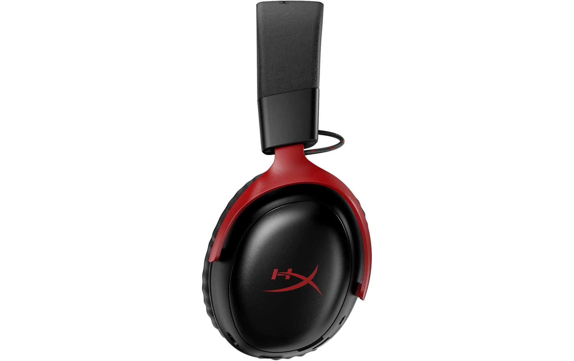 HyperX Cloud III S – Gaming-Headset (Over-Ear), Surround-Sound – Schwarz/Rot – für PS4