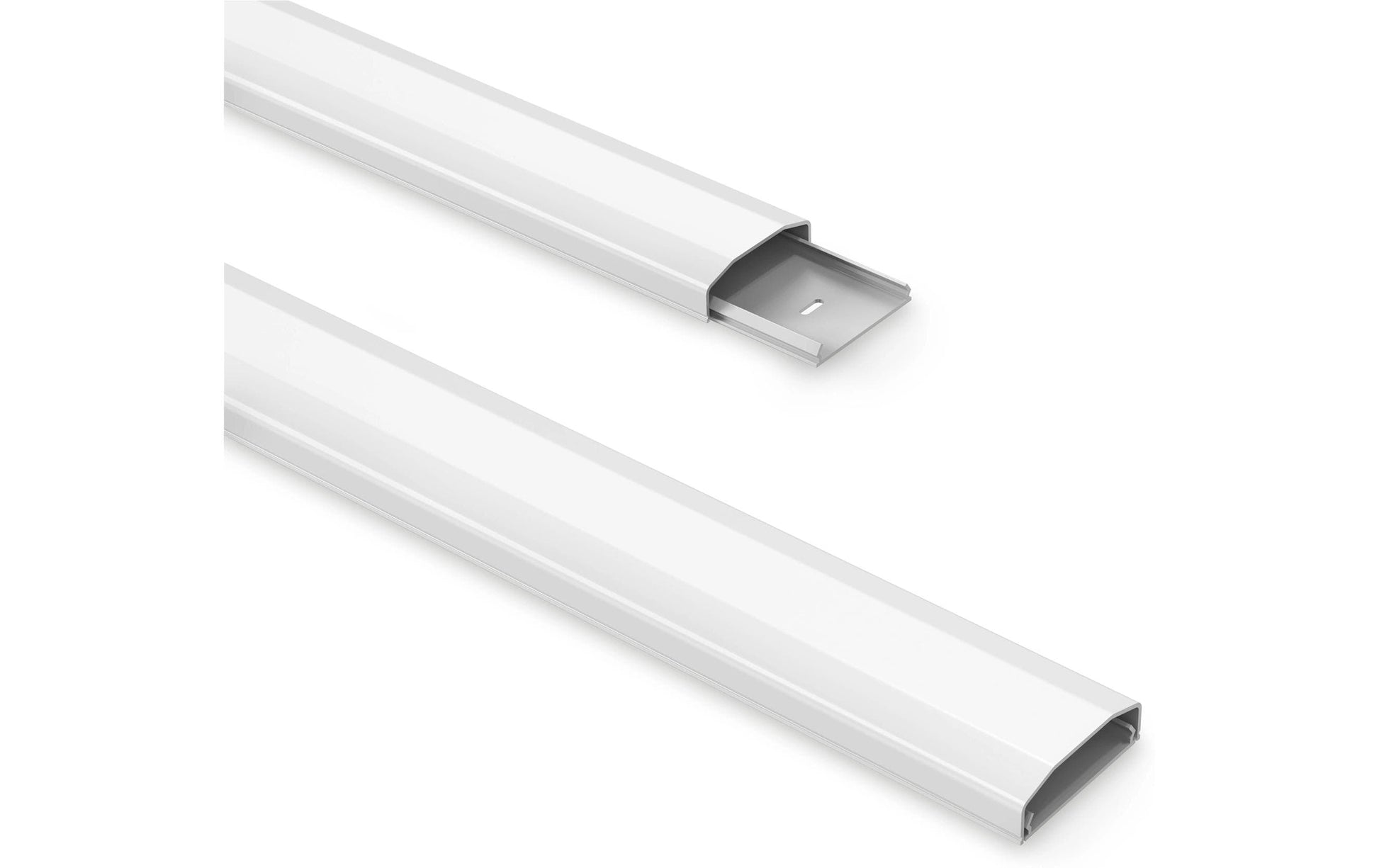 Puremounts Wandkanal – 60 mm – 0,5 m – Kunststoff – Weiss, selbstklebend
