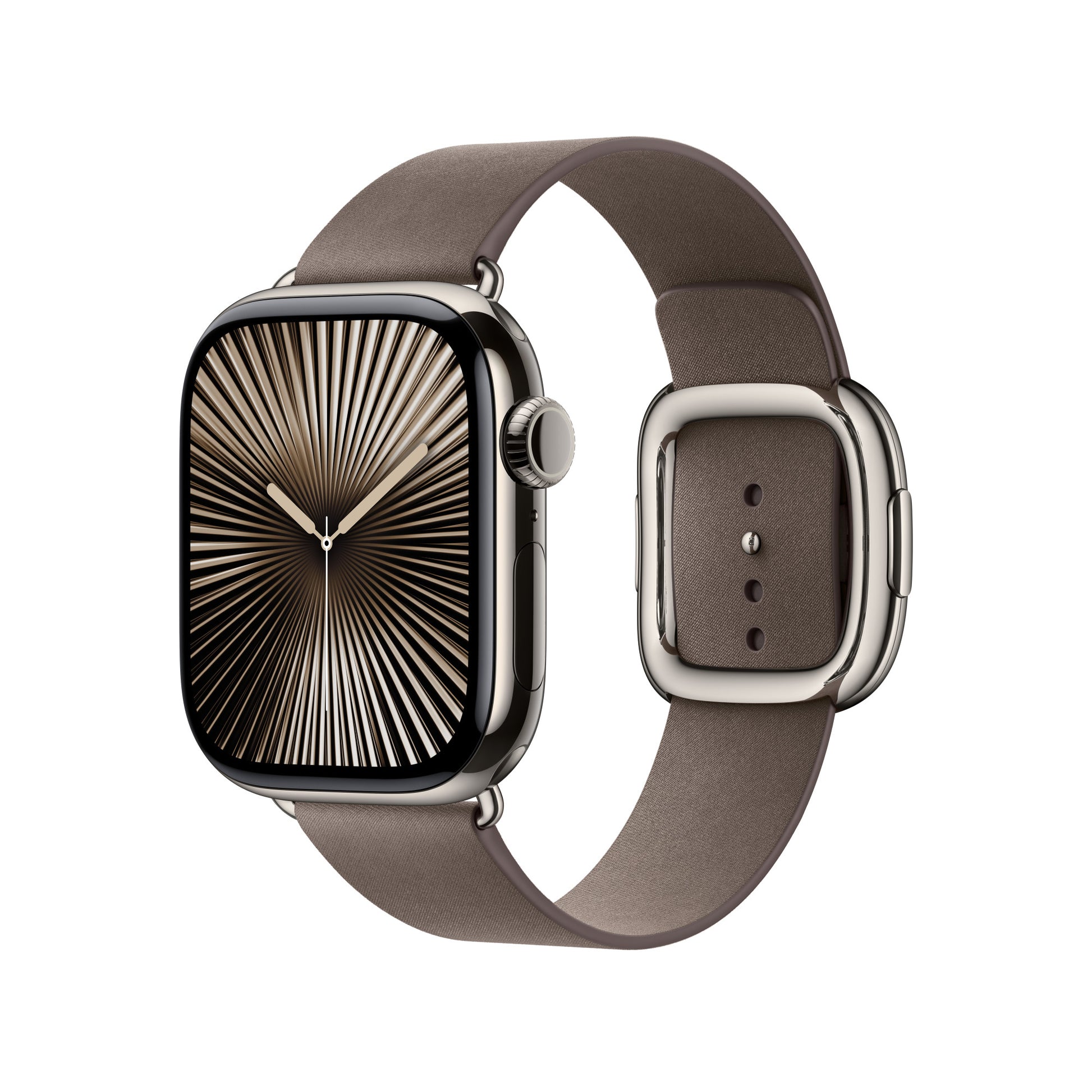 Apple D Taupe Modern – Armband – für Apple Watch 42 mm, Grösse L, Feintwill
