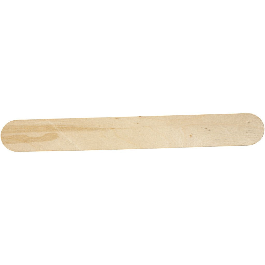 Creativ Company Eisstiel, Birke, Braun, 2,5 cm × 20 cm, 15 Stk., 563061