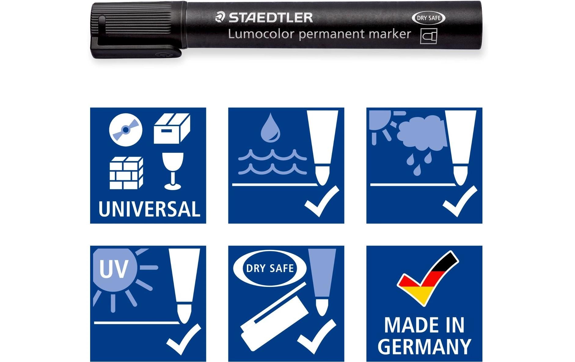 Staedtler Lumocolor 352-6 Permanentmarker – 2 mm – violett