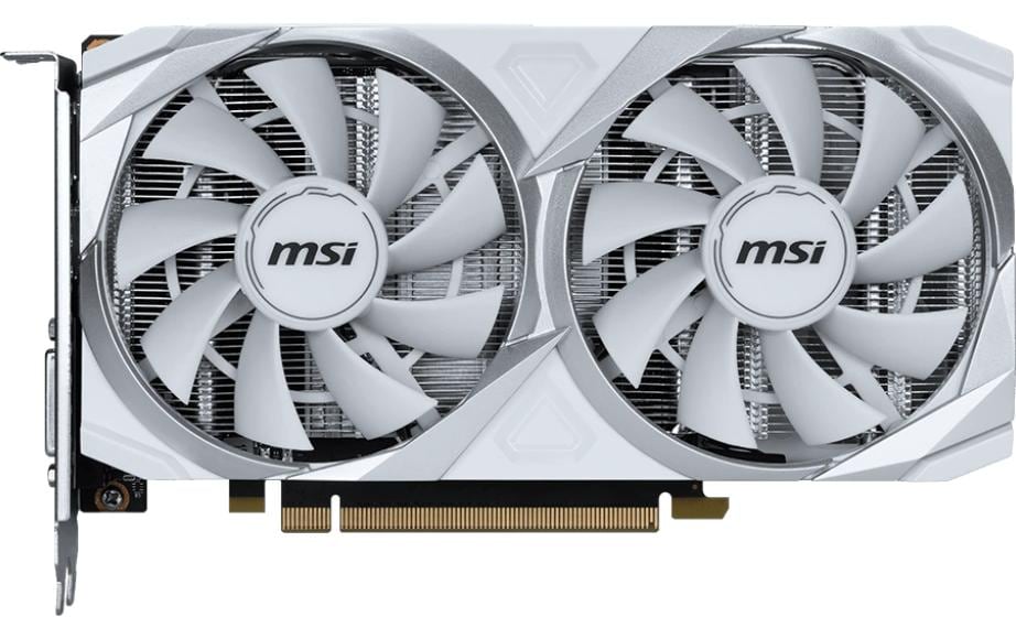 MSI Ventus 2X XS Weiss SFF – NVIDIA GeForce RTX 3050 8 GB