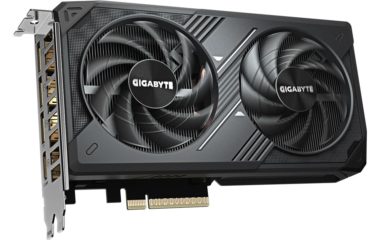 GIGABYTE GV-N5060WF2OC-8GD – PCIe Grafikkarte – 3×DisplayPort, 1×HDMI, PCIe 5.0, 8 GB GDDR7, 109 W TDP
