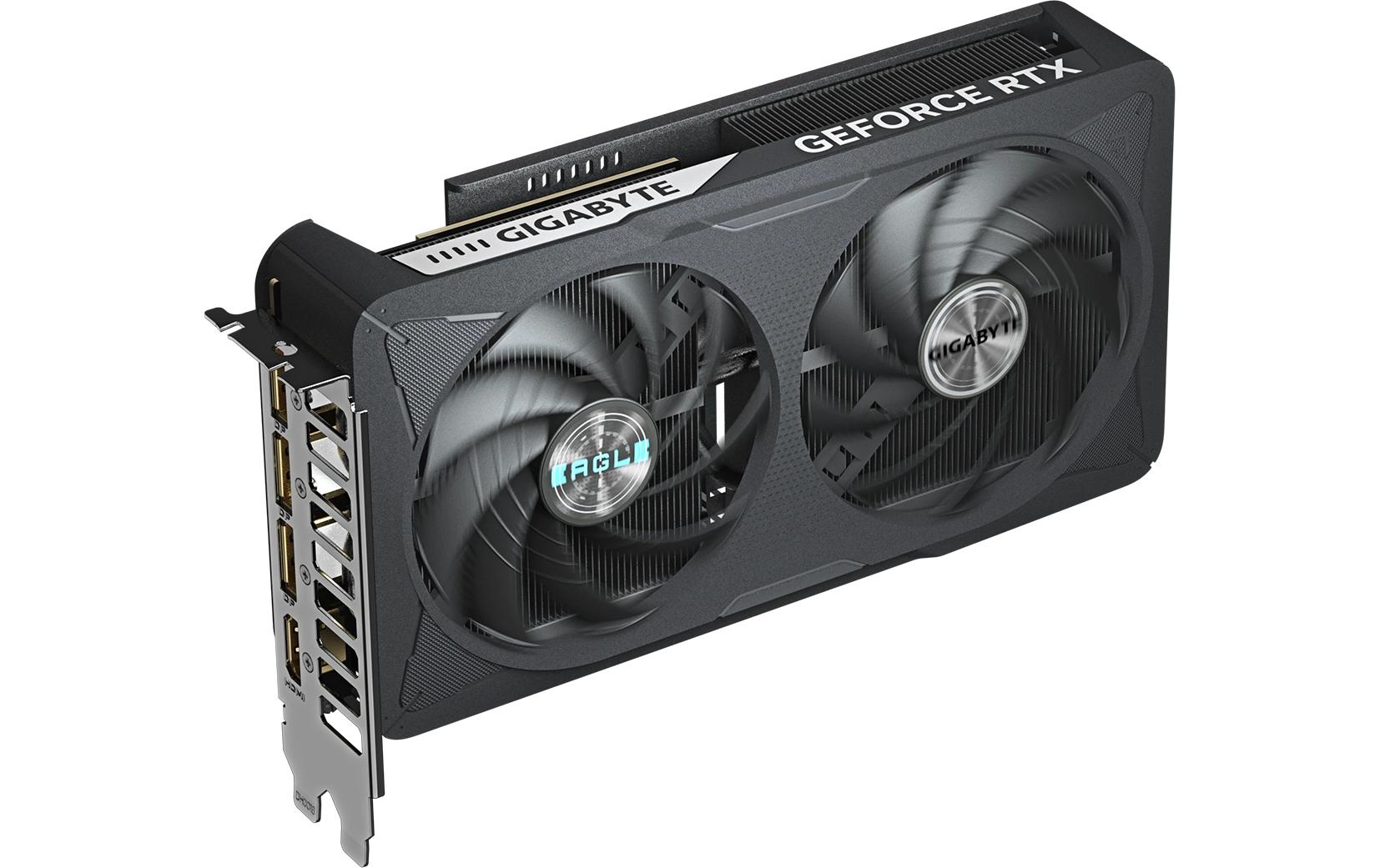 GIGABYTE GeForce RTX 5060 EAGLE OC 8G – PCIe Grafikkarte – 8 GB GDDR7, 3×DisplayPort, 1×HDMI, TDP 109 W