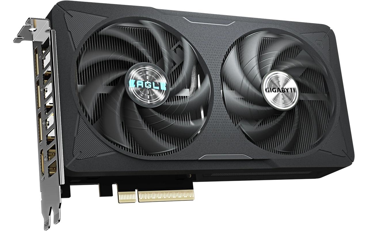 GIGABYTE GeForce RTX 5060 EAGLE OC 8G – PCIe Grafikkarte – 8 GB GDDR7, 3×DisplayPort, 1×HDMI, TDP 109 W