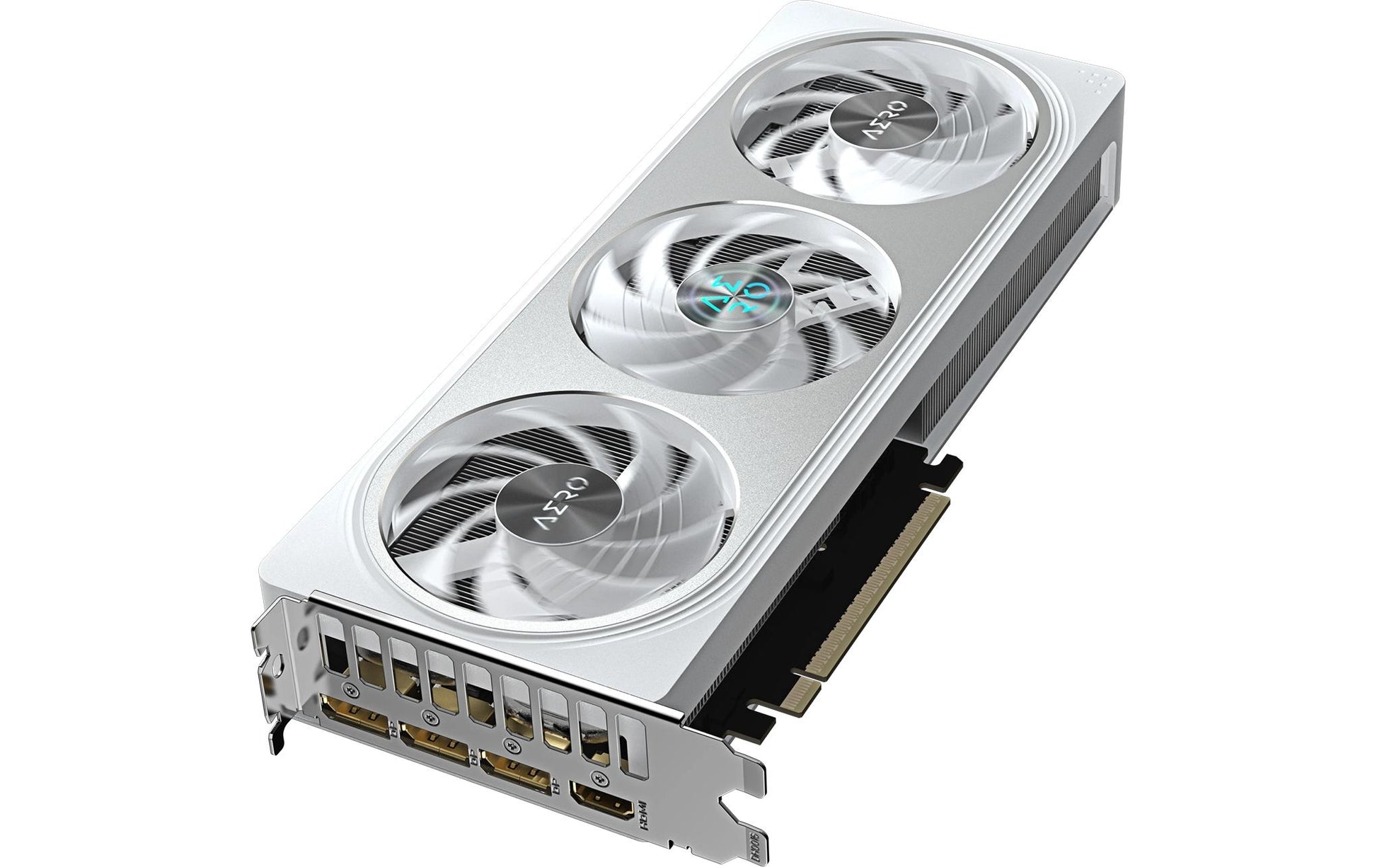 GIGABYTE GeForce RTX 5060 AERO OC 8G – PCIe Grafikkarte – 3×DisplayPort, 1×HDMI, PCIe 5.0, 1×8-Pin, 109 W