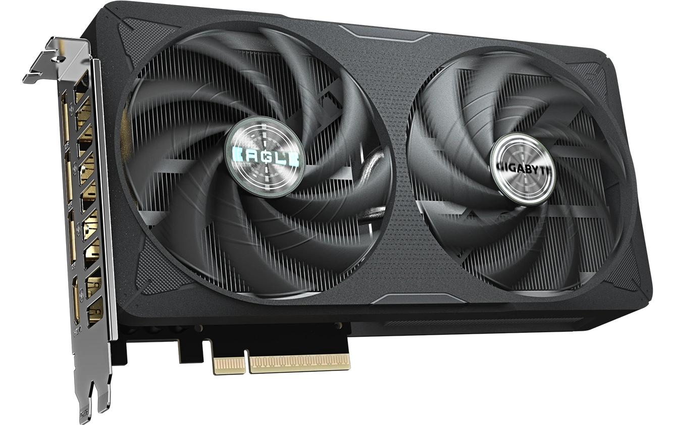 GIGABYTE GV-N506TEAGLE OC-8GD – PCIe Grafikkarte – 3×DisplayPort, 1×HDMI, PCIe 5.0 x8, 8 GB GDDR7, 1×8-polig, 13