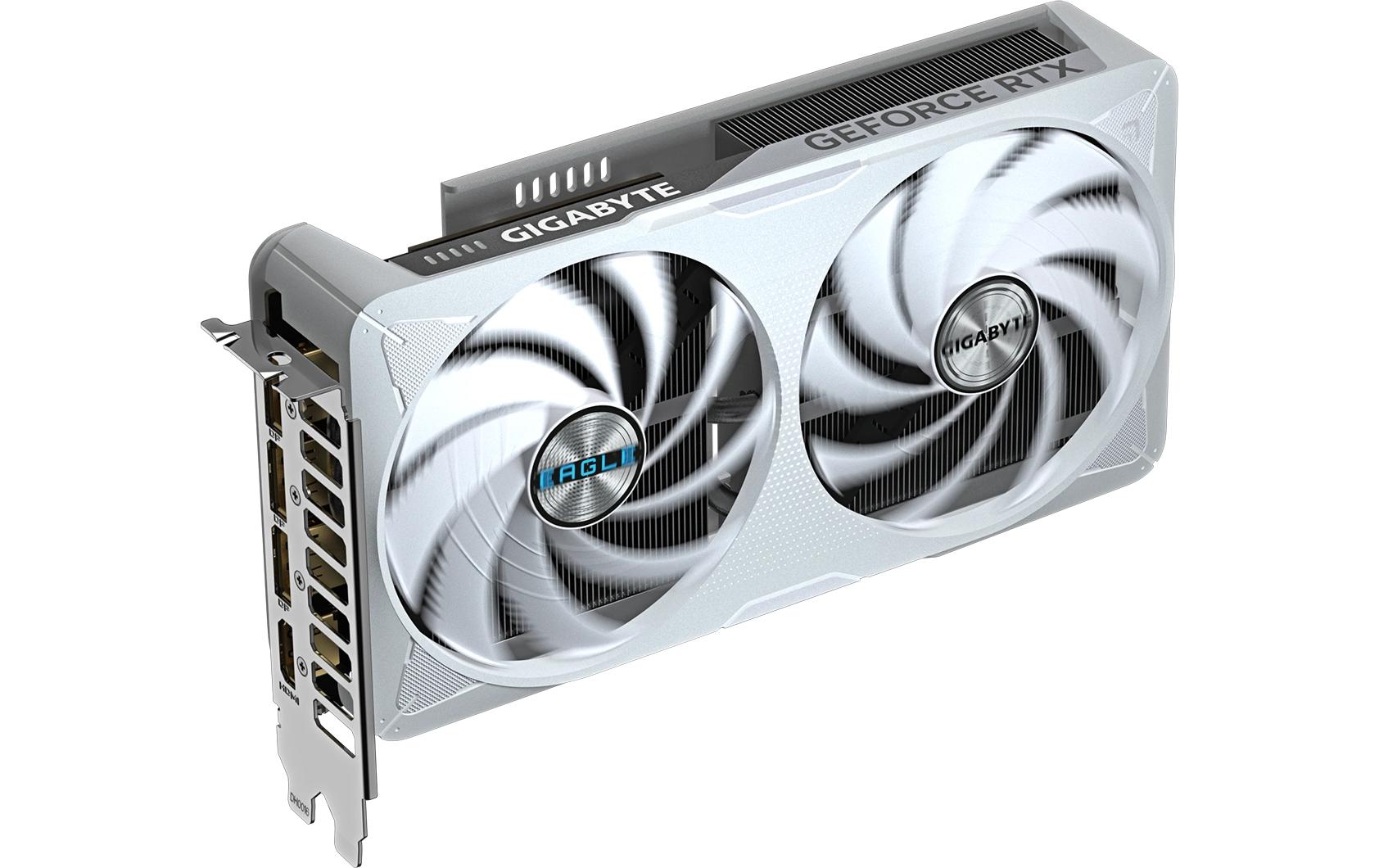 GIGABYTE GeForce RTX 5060 Ti EAGLE OC ICE 8G – PCIe Grafikkarte – 3×DP, 1×HDMI, PCIe 5.0 x8, 8 GB GDDR7, 135 W
