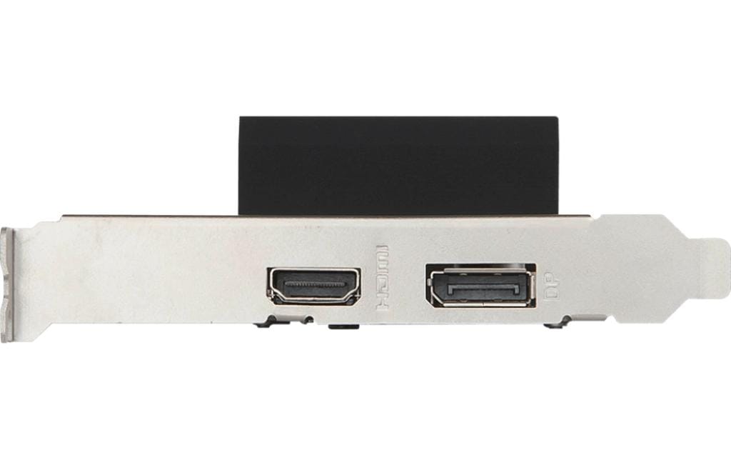 MSI GeForce GT 1030 4GHD4 LP OC – PCIe Grafikkarte – 1×HDMI, 1×DisplayPort, PCIe 3.0, 20 W