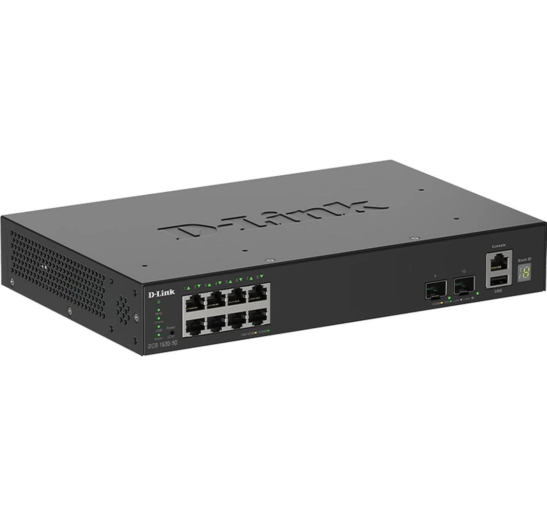 D-Link DBR-700 – VPN-Router – 8×2.5G RJ45, 1×2.5G SFP, bis 2×WAN, IPsec/WireGuard/OpenVPN, rackfähig