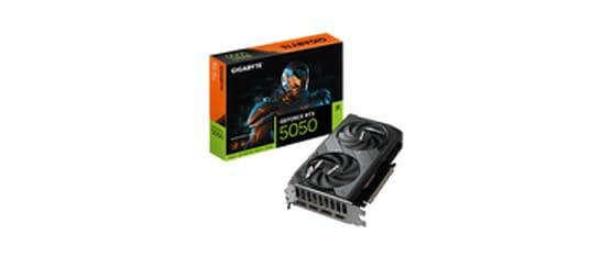 GIGABYTE GV-N5050WF2OC-8GD – Grafikkarte – GeForce RTX 5050, 8 GB GDDR6, PCIe 5.0, 2×DP, 2×HDMI, 2 Lüfter