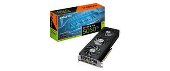 GIGABYTE GeForce RTX 5060 Ti EAGLE MAX OC 8G – PCIe Grafikkarte – 3×DisplayPort, 1×HDMI, PCIe 5.0, 1×8‑pin