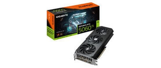 GIGABYTE GeForce RTX 5060 Ti GAMING OC 8G – PCIe Grafikkarte – 3×DisplayPort, 1×HDMI, PCIe 5.0 x8, TDP 135 W