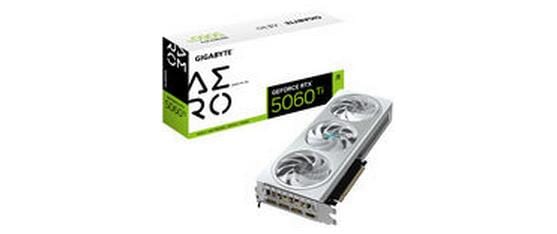 GIGABYTE GV-N506TAERO OC-8GD – PCIe Grafikkarte – 8 GB GDDR7, 3×DP, 1×HDMI, PCIe x8 5.0, 135 W