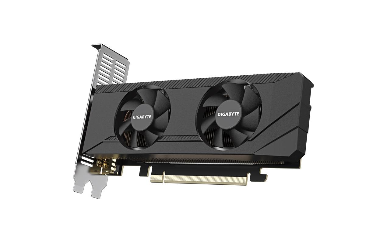 GIGABYTE GeForce RTX 3050 OC Low Profile 6G – PCIe Grafikkarte – 2×DP, 2×HDMI, PCIe 4.0