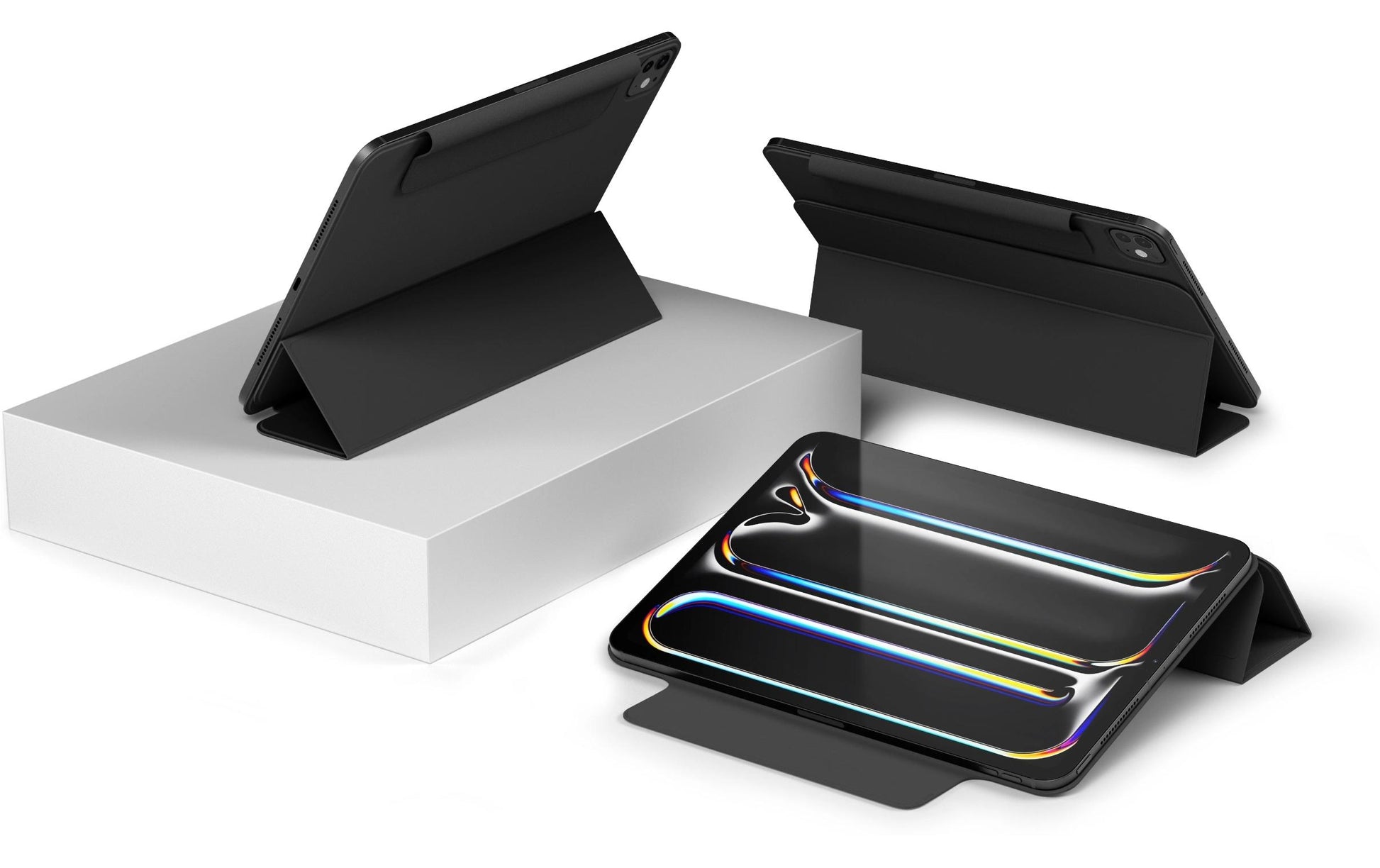 Vonmählen Foldable Folio Tablet-Hülle für iPad Pro 11" (M4/2024) – Schwarz