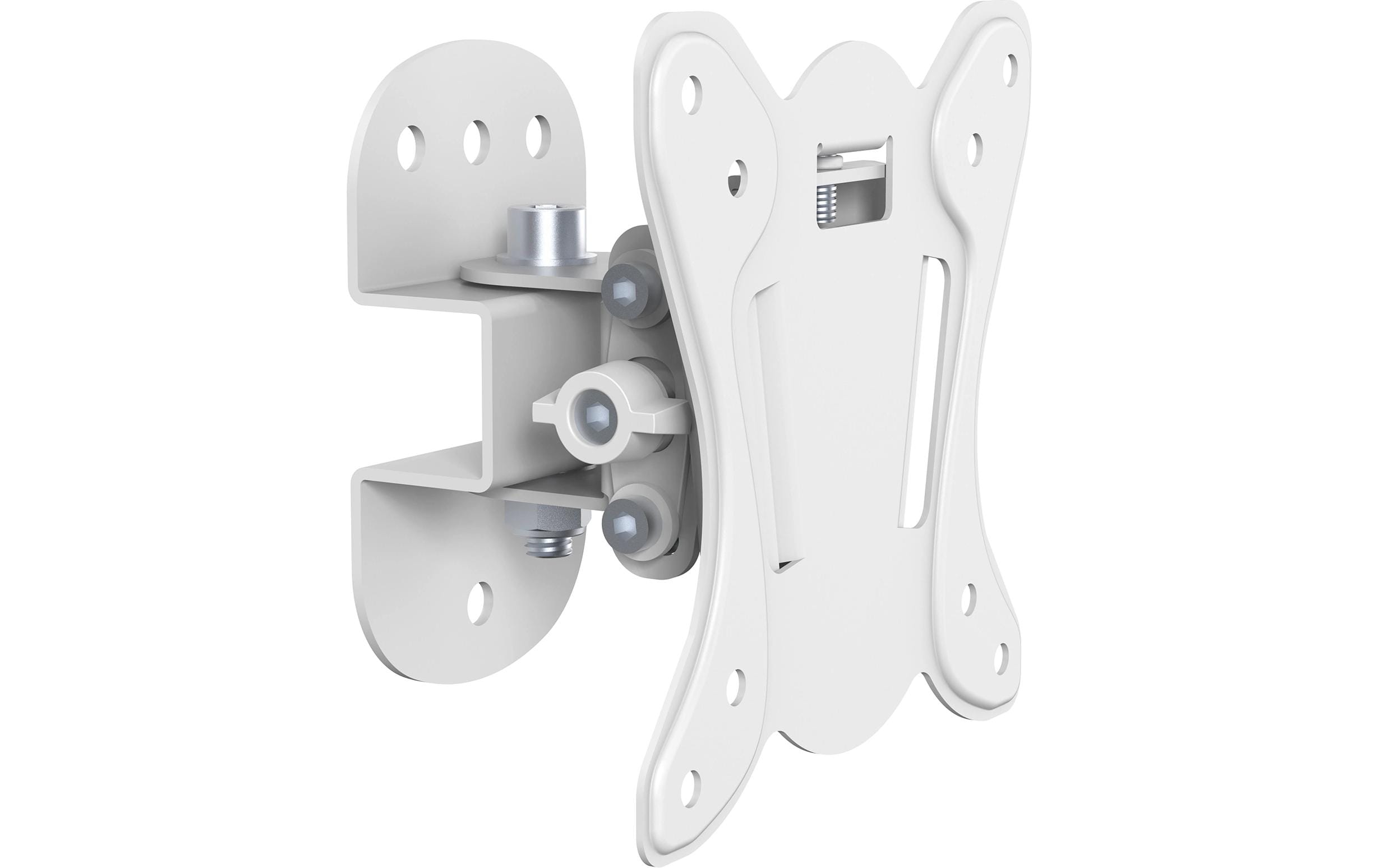Puremounts Wandhalterung – Vollbeweglich – VESA 100×100 – Silber