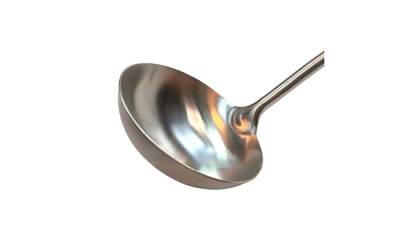 Hot Wok Schöpflöffel, 36,0 cm, Edelstahl, Holzgriff, mit Aufhänger