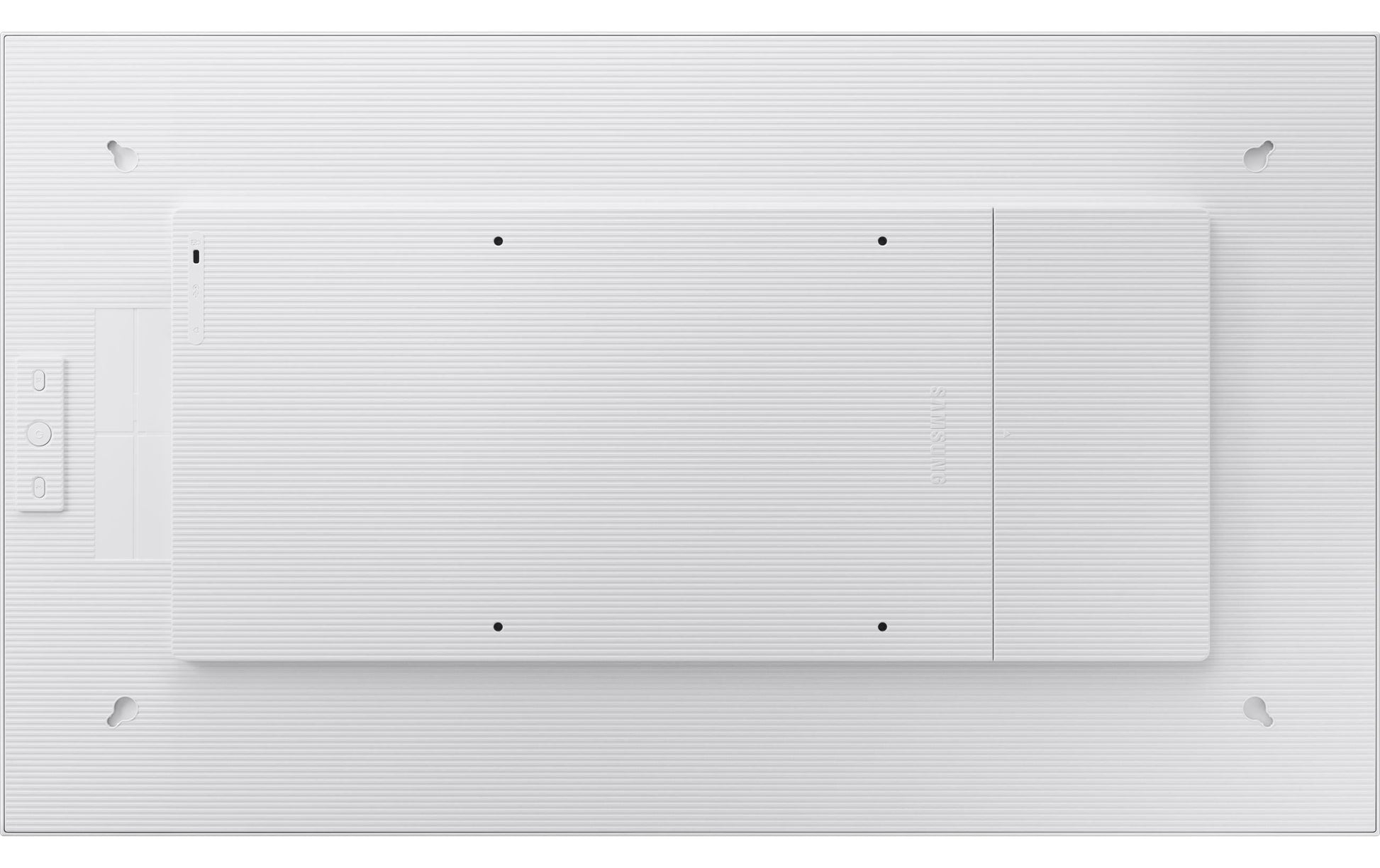 Samsung EM32DX-A – Public Display, 32", ePaper, 450 cd/m², 24/7, Tizen (SSSP), VESA 200 × 200, Weiss
