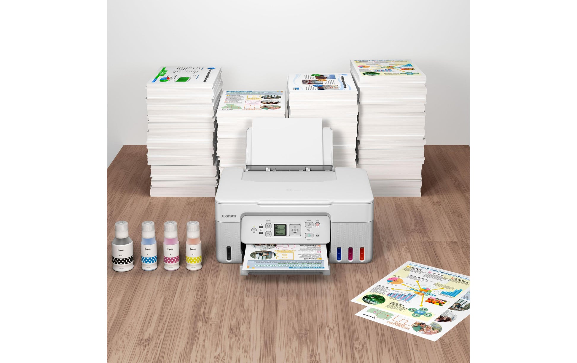 Canon PIXMA G3570 – Farbiges Tintenstrahl-MFP A4, 3-in-1 – WLAN