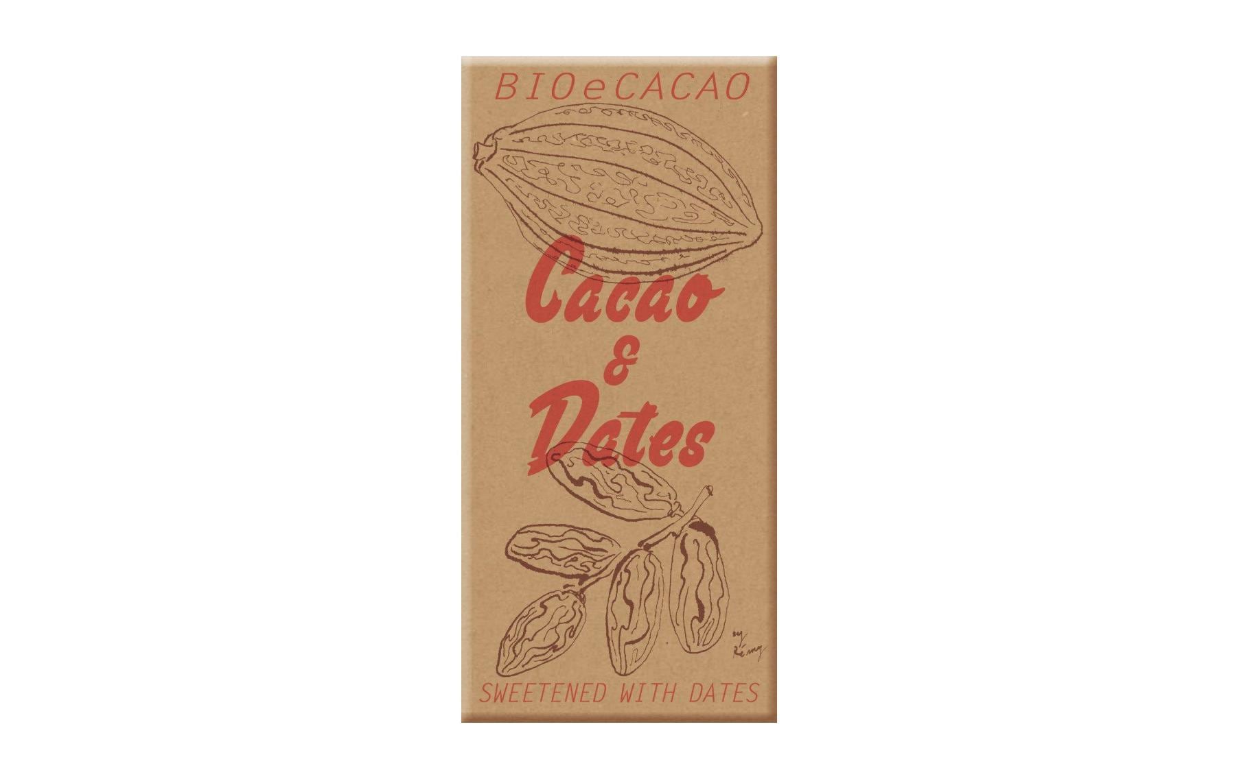 BioeCacao Schokolade – Dattelschokolade 72%, bio, vegan – 90 g