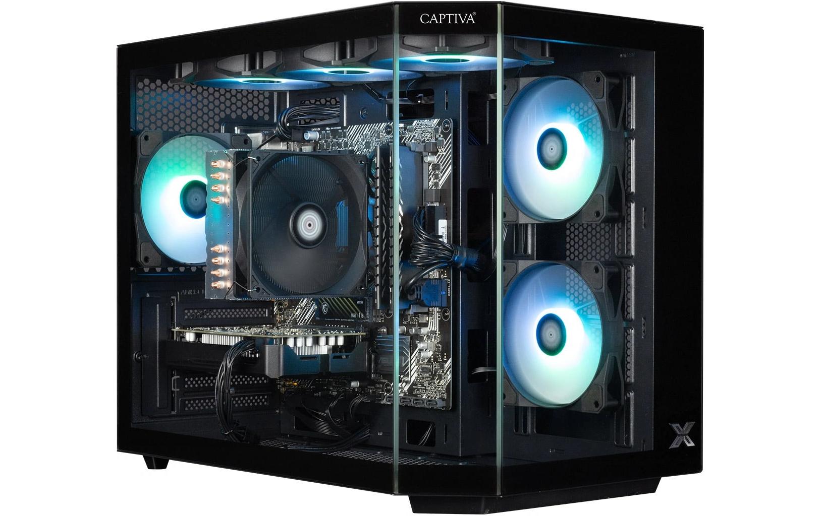 Captiva Advanced Gaming Tower – AMD Ryzen 7 5700X, 32 GB RAM, 1 TB SSD, Windows 11 Home