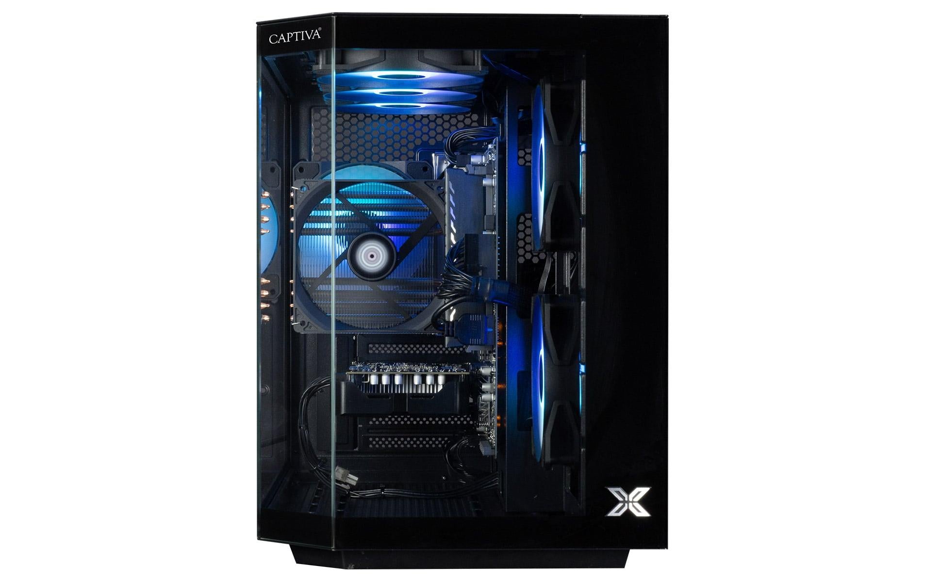 Captiva Advanced Gaming Tower – AMD Ryzen 7 5700X, 32 GB RAM, 1 TB SSD, Windows 11 Home