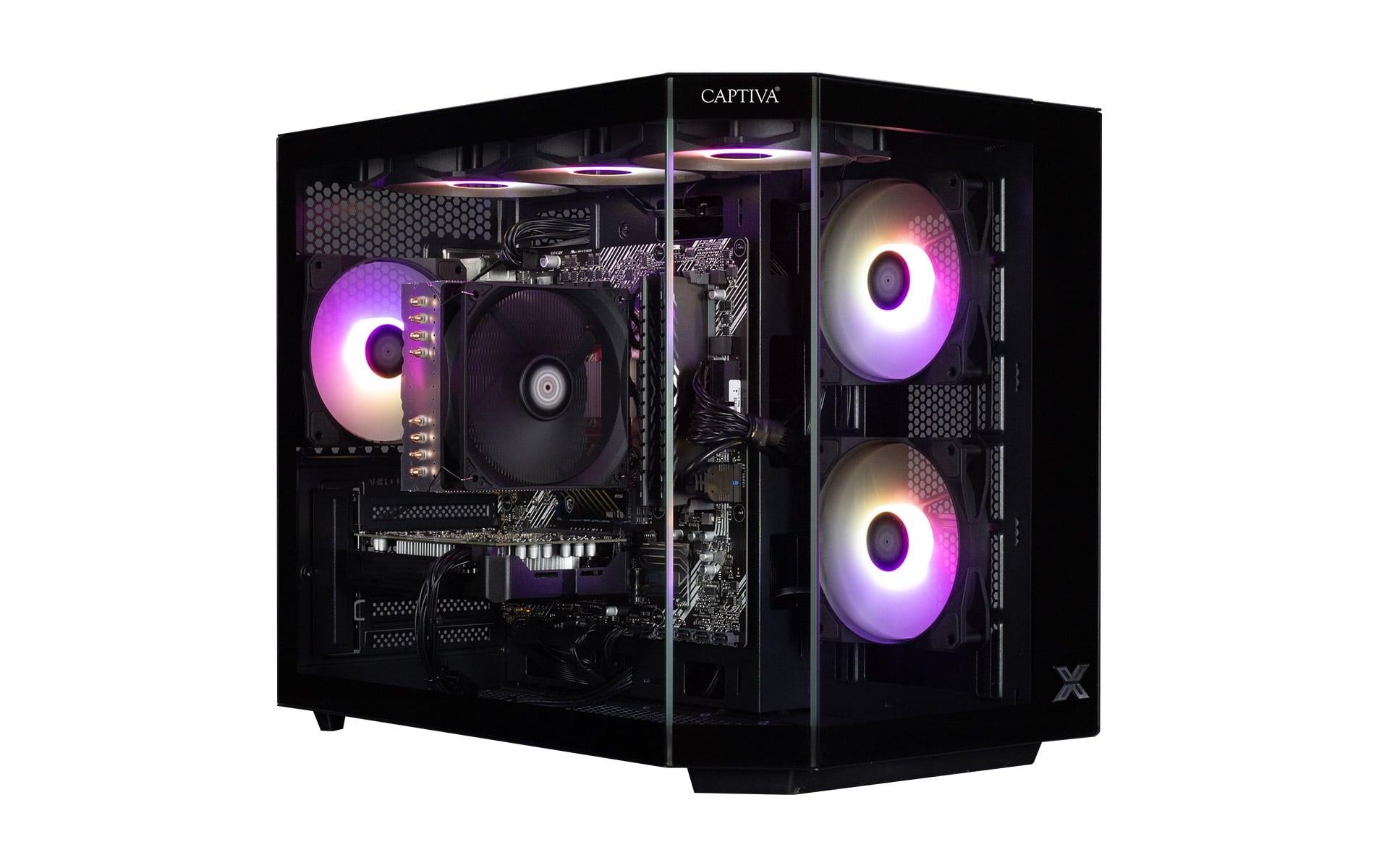 Captiva Advanced Gaming Tower – AMD Ryzen 7 5700X, 32 GB RAM, 1 TB SSD, Windows 11 Home
