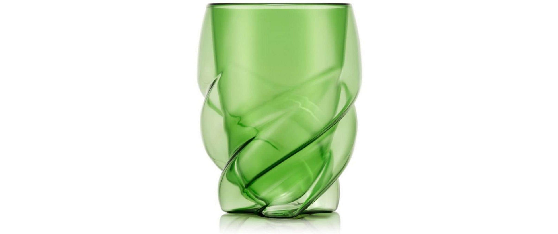 Bodum Pavina Paris Doppelwandglas – 0,27 l, Borosilikatglas, Grün, doppelwandig, 6-teilig