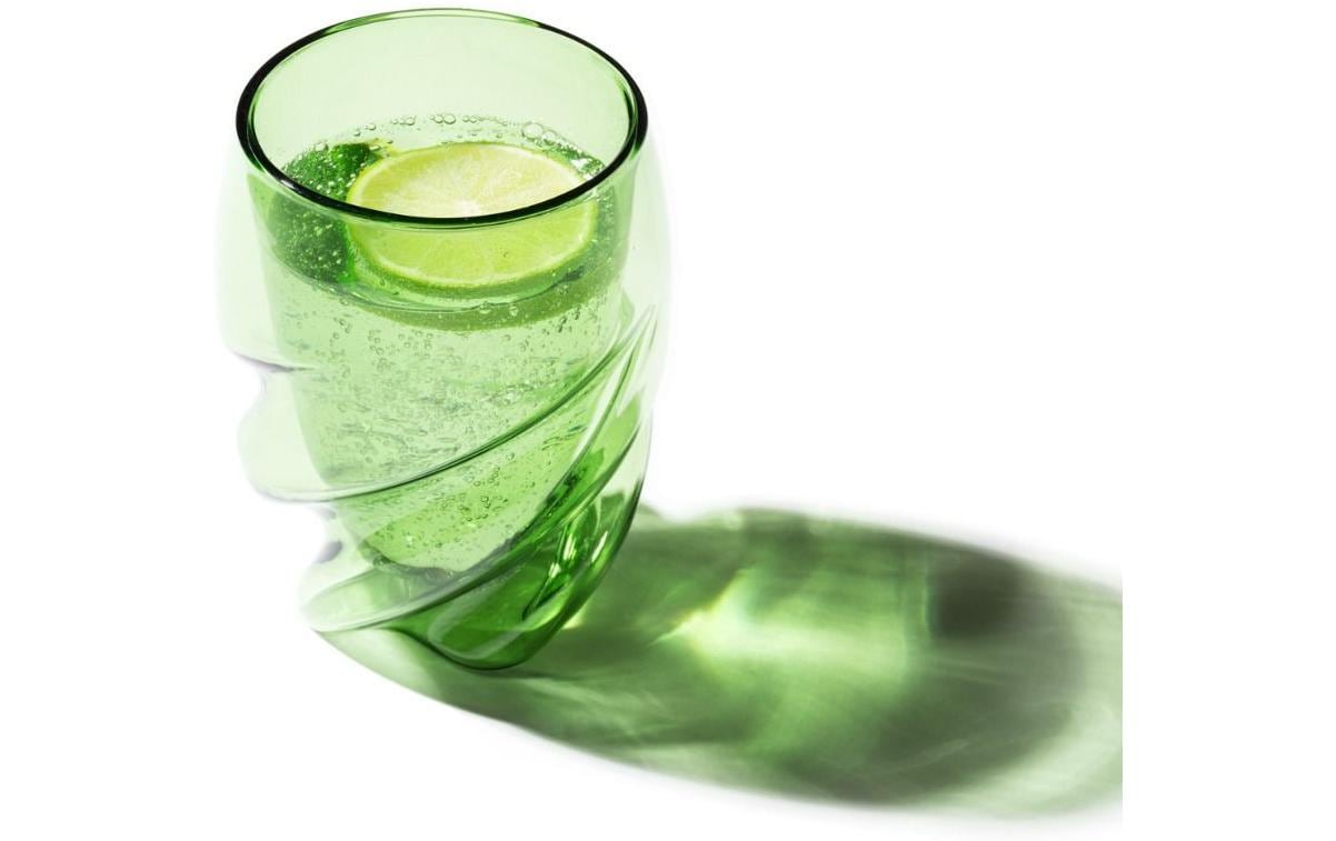 Bodum Pavina Paris Doppelwandglas – 0,27 l, Borosilikatglas, Grün, doppelwandig, 6-teilig