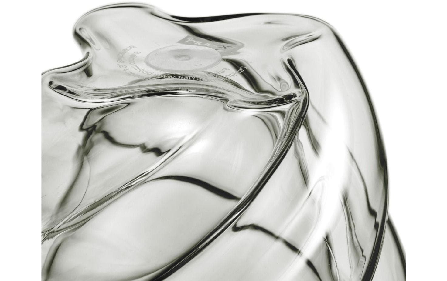 Bodum PAVINA Doppelwandglas – 0,27 l, Borosilikatglas, Grau, spülmaschinengeeignet, 2 Stück