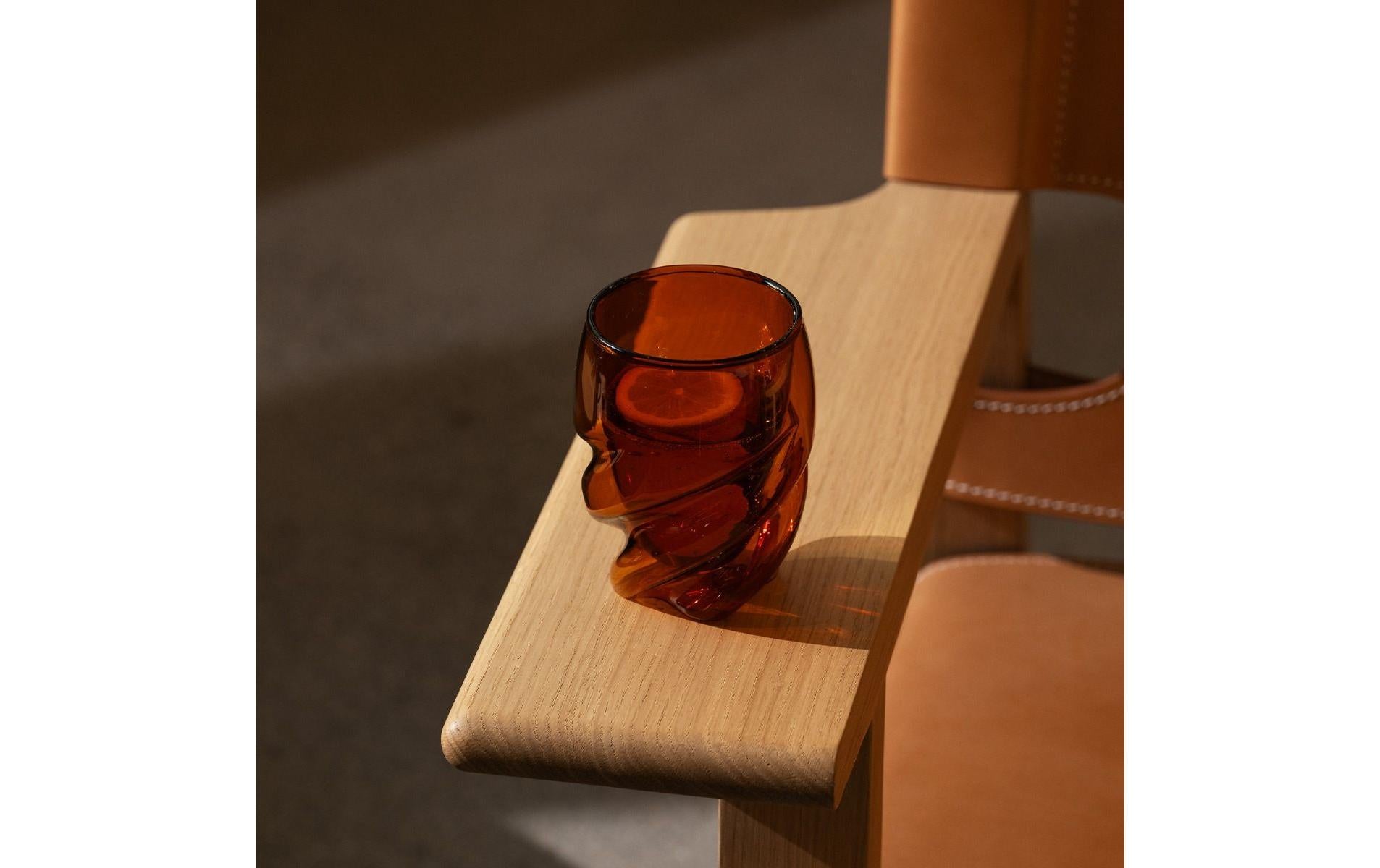 Bodum Pavina Paris Doppelwandglas – 0,27 l, Borosilikatglas, Rot, Doppelwandig, 6 Stück