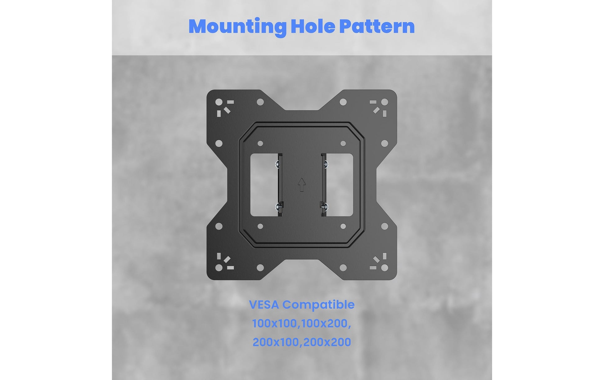 PureMounts Wandhalterung – Neigbar – 27" – VESA 200×100 – bis 30 kg – Schwarz